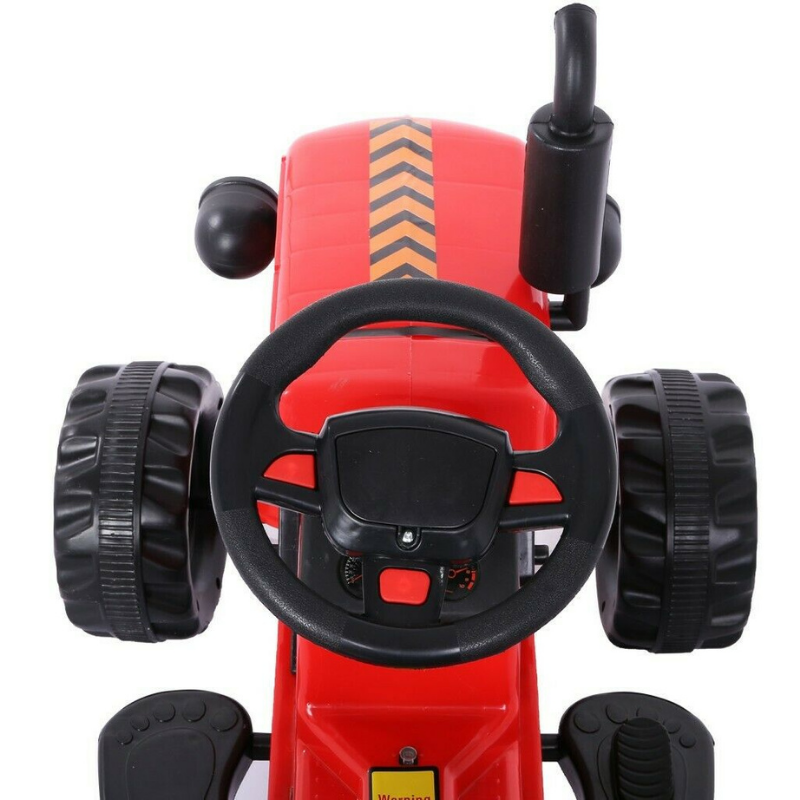 Kids Electric Ride On Tractor Toy With Trailer - Westfield Retailers
