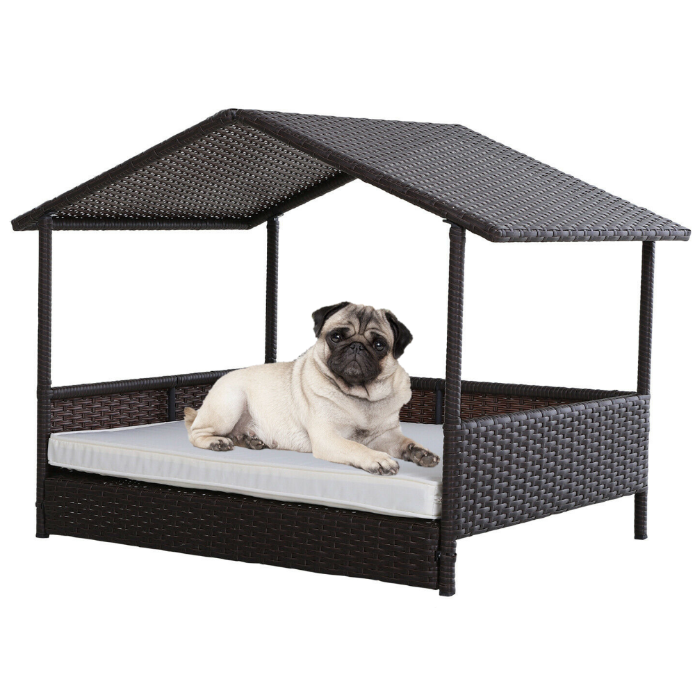 Large Indoor / Outdoor Modern Elevated Dog House - Westfield Retailers