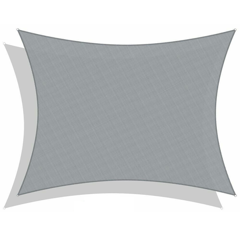 Large Outdoor Patio Rectangle Deck Sun Shade Sail 10' x 13' - Westfield Retailers