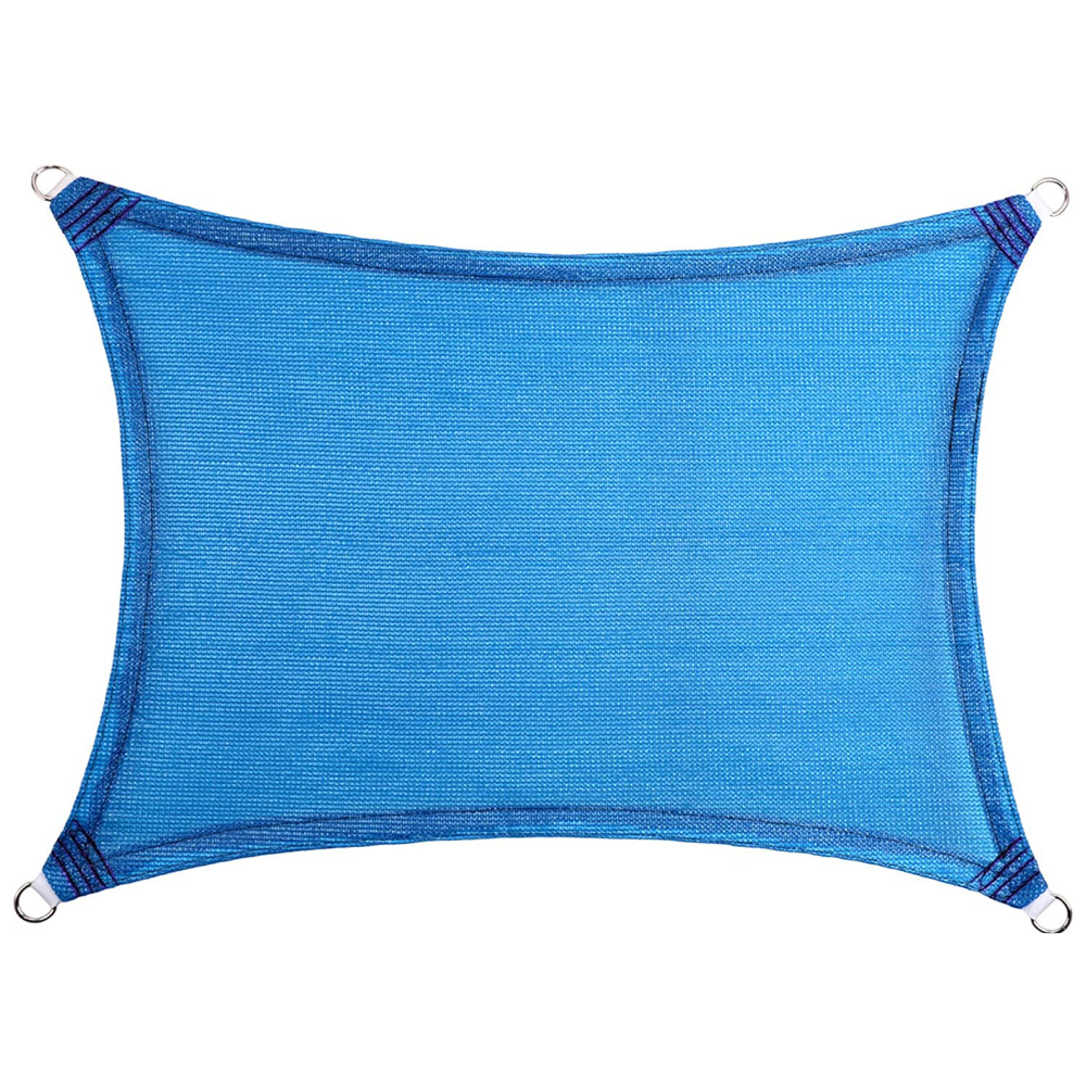 Large Outdoor Patio Rectangle Deck Sun Shade Sail 10' x 13' - Westfield Retailers