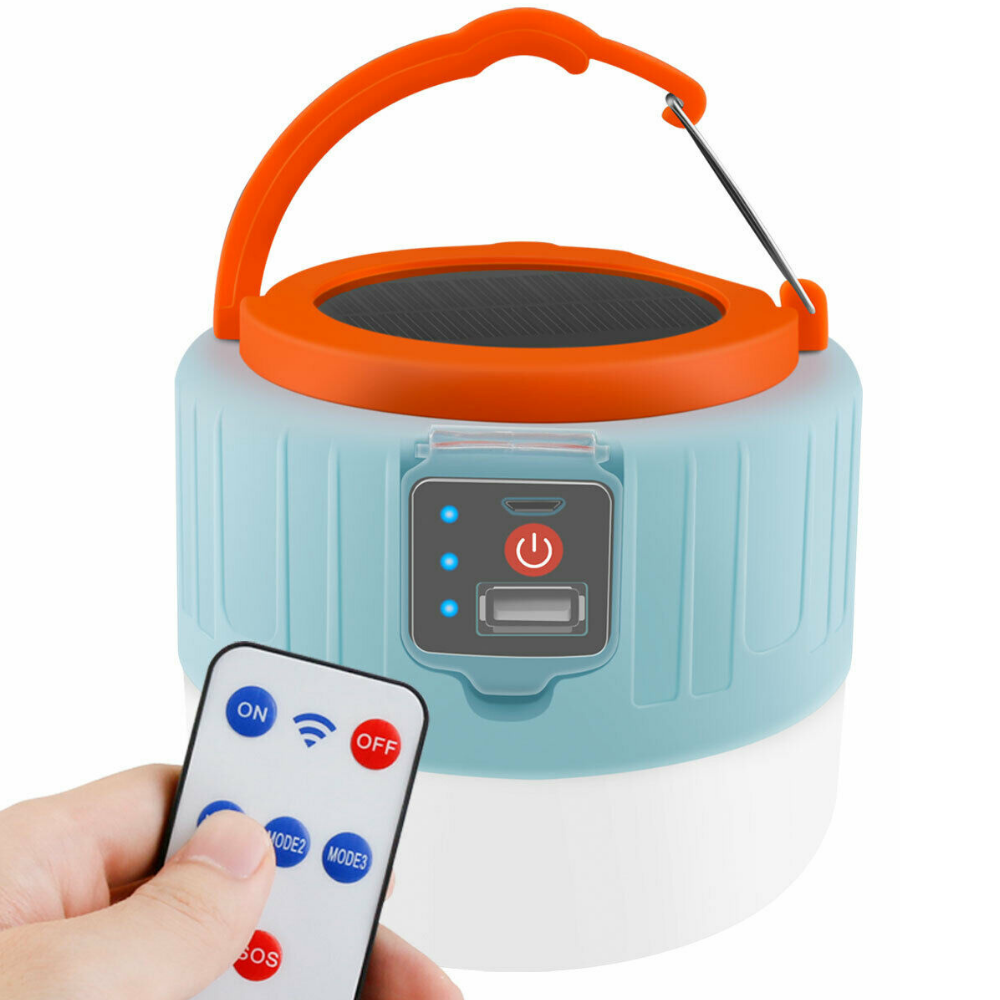 Rechargeable Solar LED Outdoor Camping Lantern Light - Westfield Retailers