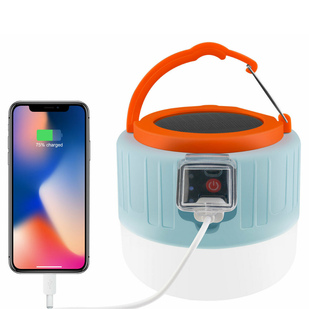 Rechargeable Solar LED Outdoor Camping Lantern Light - Westfield Retailers