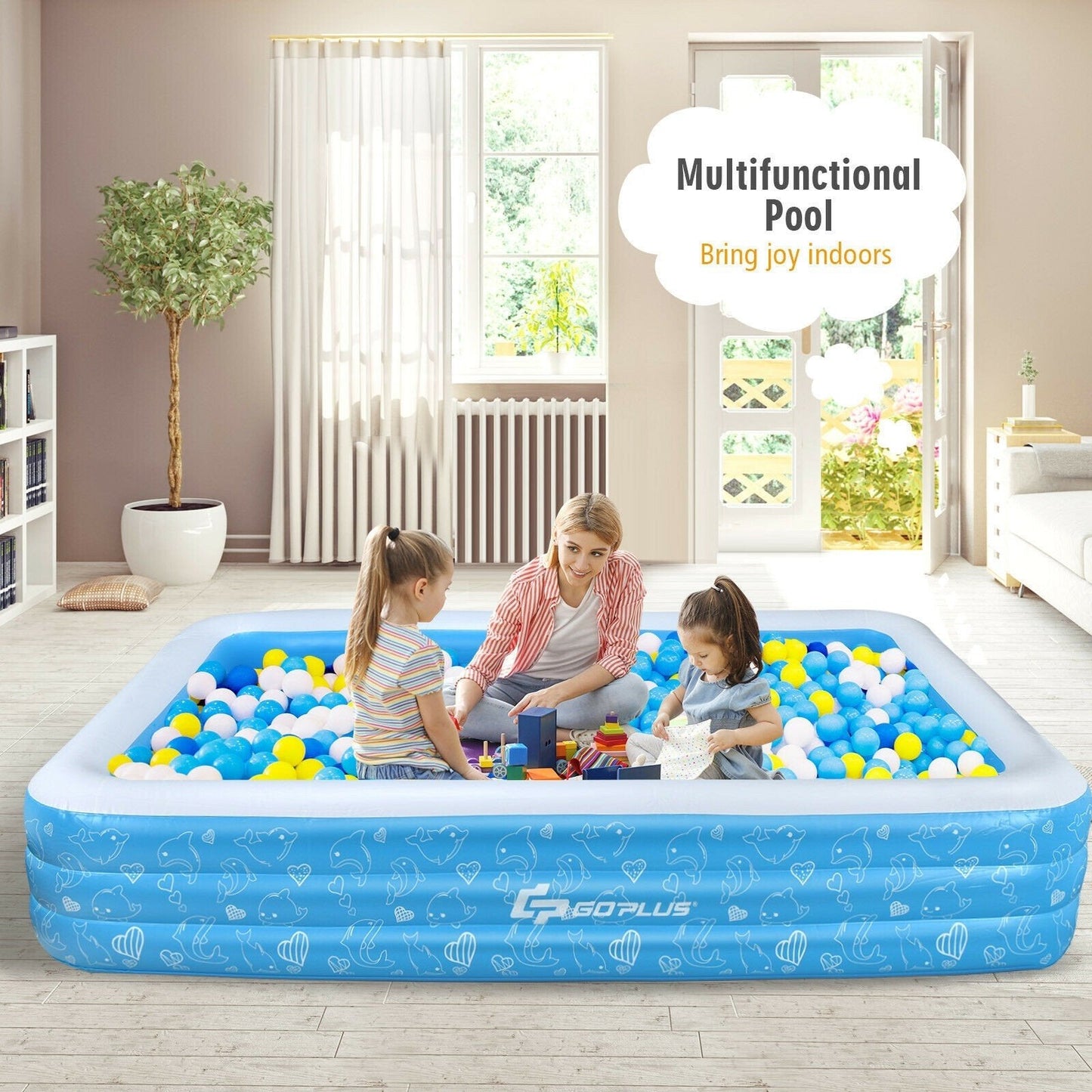 Inflatable Full-Sized Family Swimming Pool - Westfield Retailers