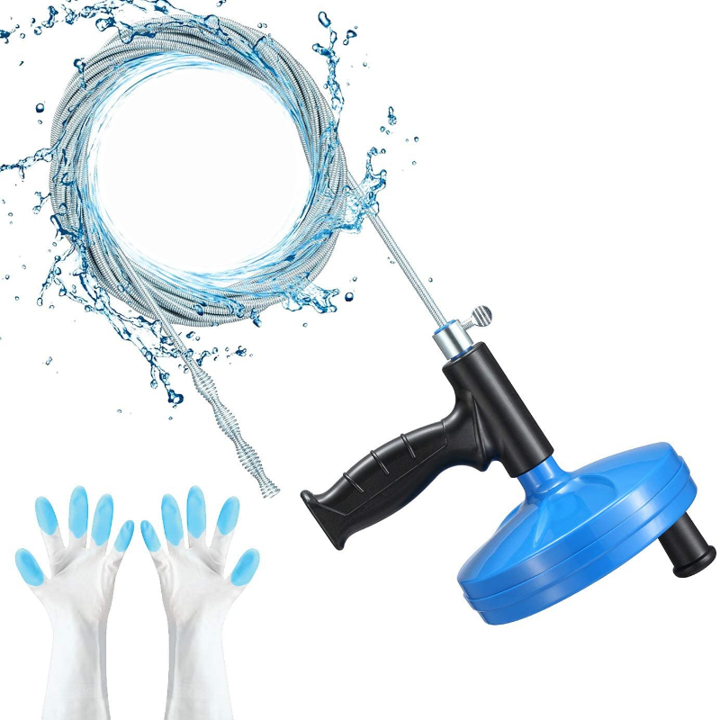 Long Plumbing Drain Cleaner Toilet Auger Snake 25FT - Westfield Retailers