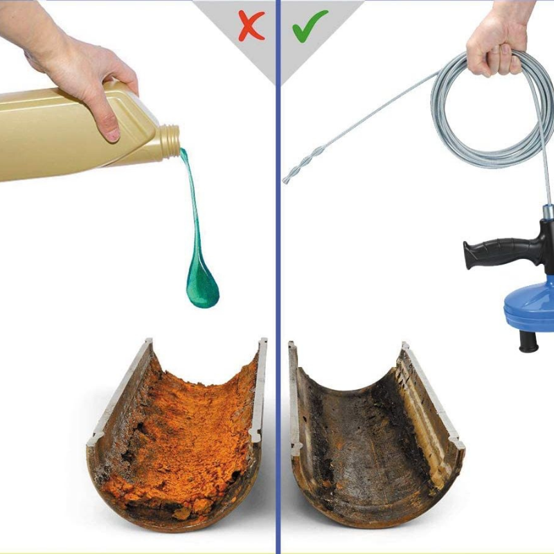 Long Plumbing Drain Cleaner Toilet Auger Snake 25FT - Westfield Retailers