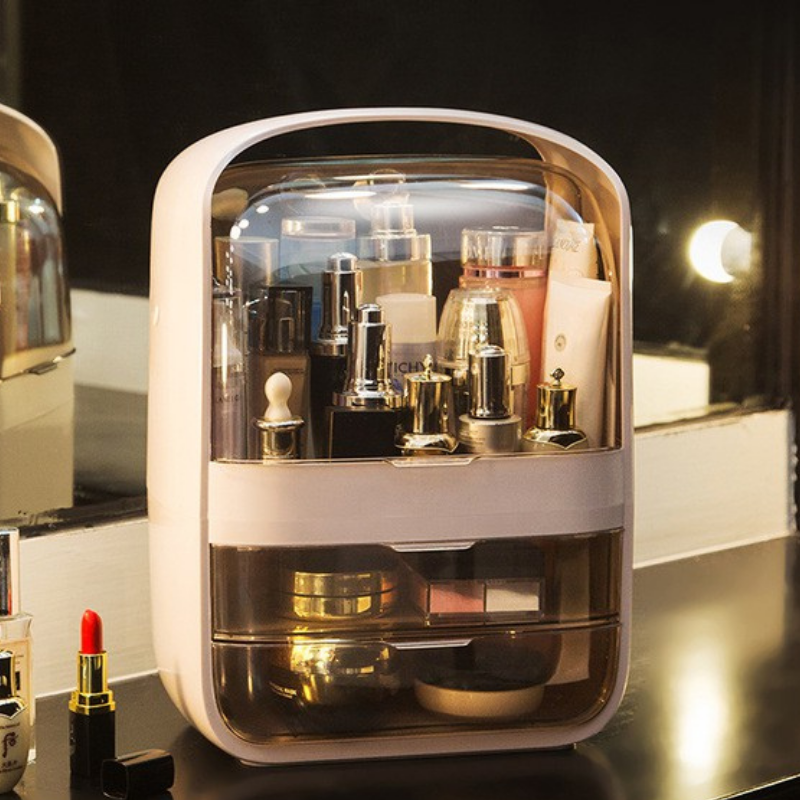 Portable Makeup Brush Drawer Organizer Box - Westfield Retailers