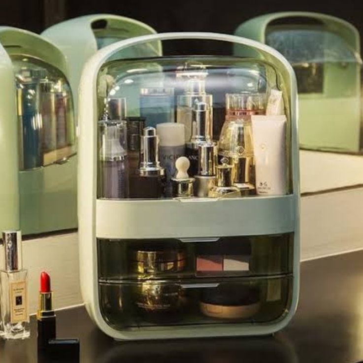 Portable Makeup Brush Drawer Organizer Box - Westfield Retailers