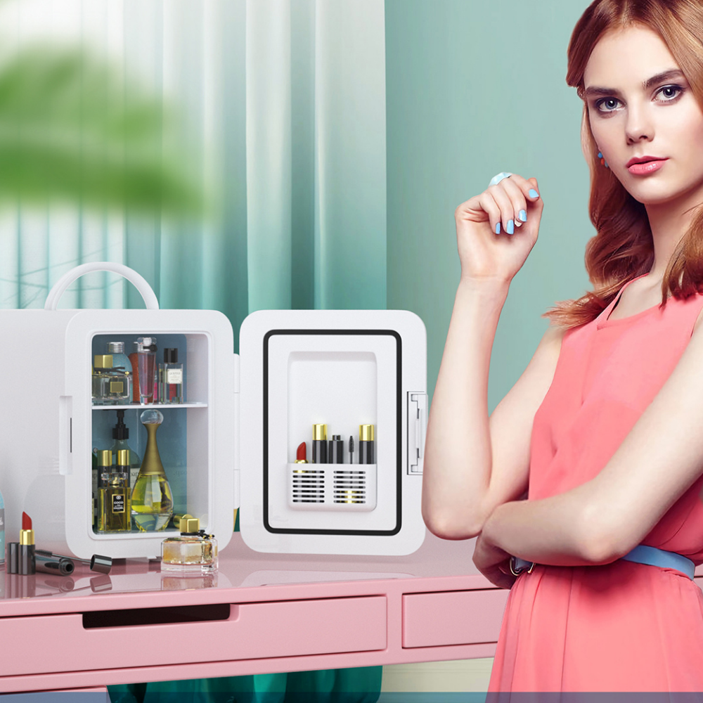Premium Compact Cosmetic Skincare Makeup Beauty Fridge 4L - Westfield Retailers