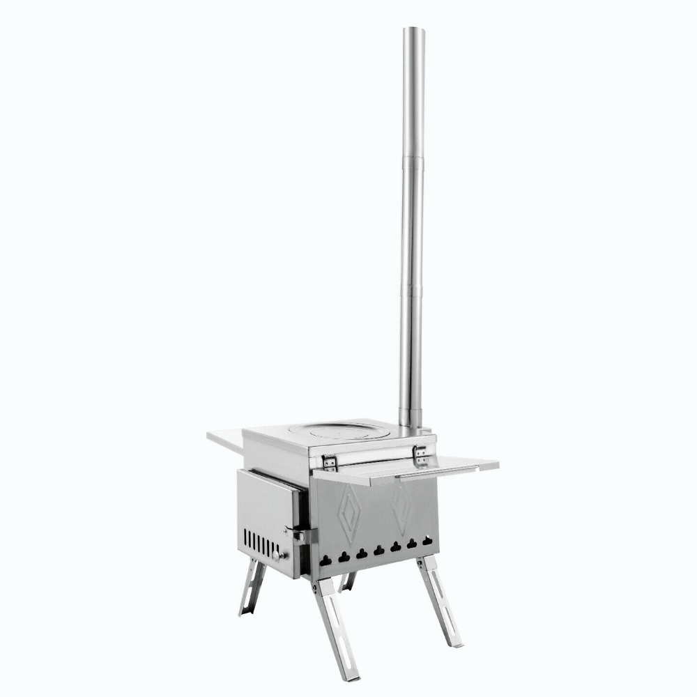 Small Outdoor Freestanding Portable Wood Burning Stove - Westfield Retailers