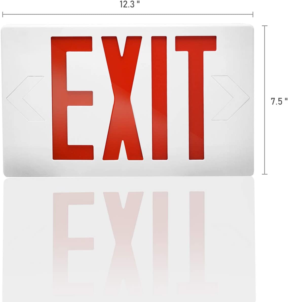 Powerful LED Emergency Safety Exit Lights 2 Pack - Westfield Retailers