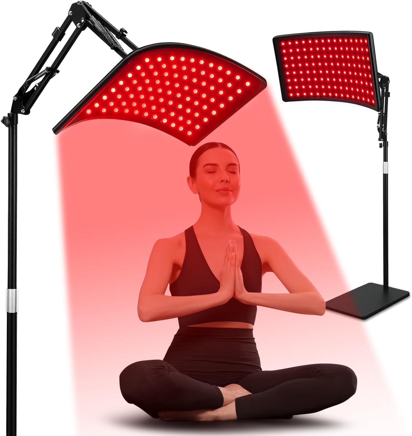 RedVive Therapy Lamp Kit - Advanced Red Light Therapy for Face and Body + Eye Goggles (Improves Cell Repair Process - Best For Acne Prone)