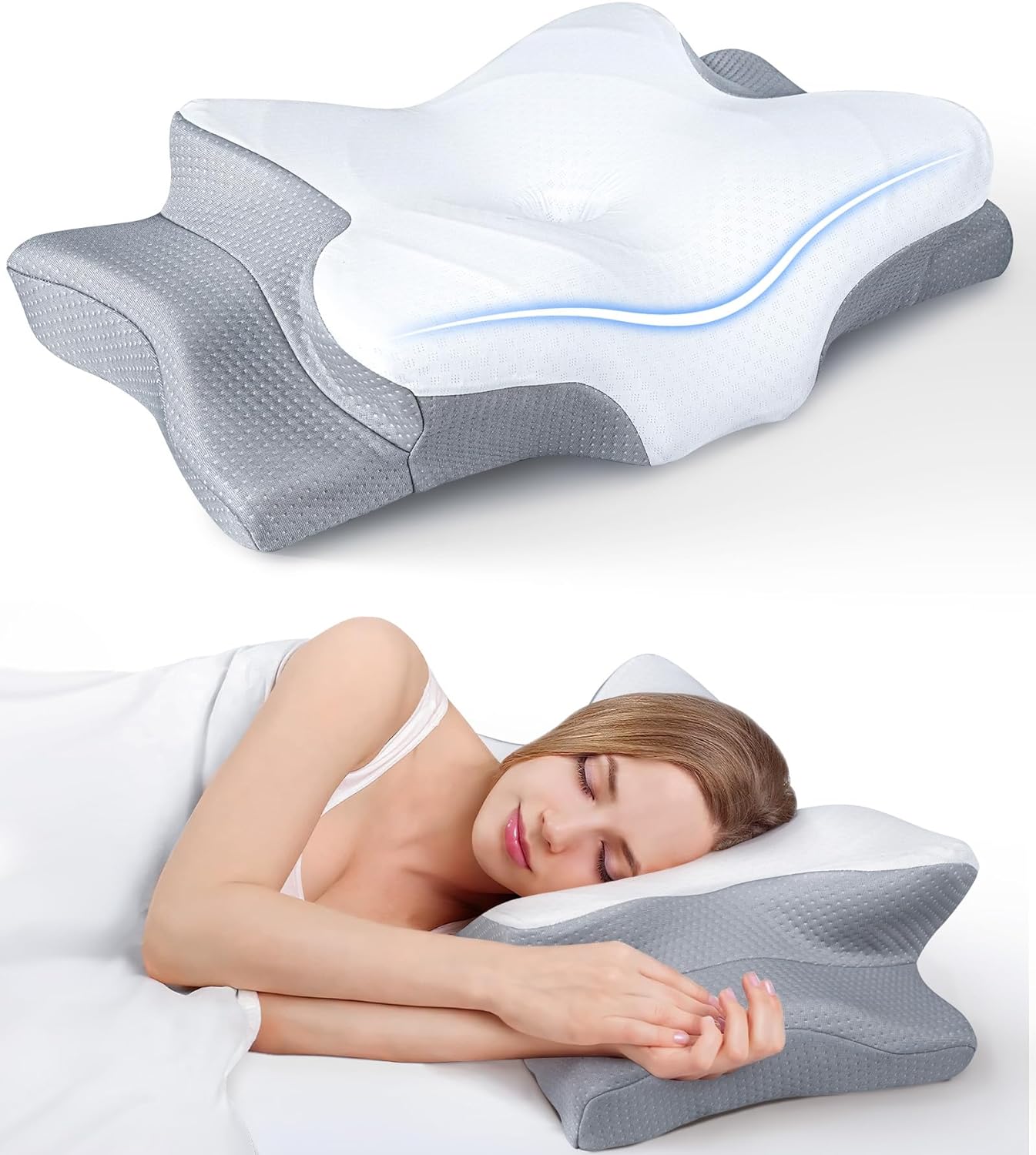 Ultra Pain Relief Cooling Pillow