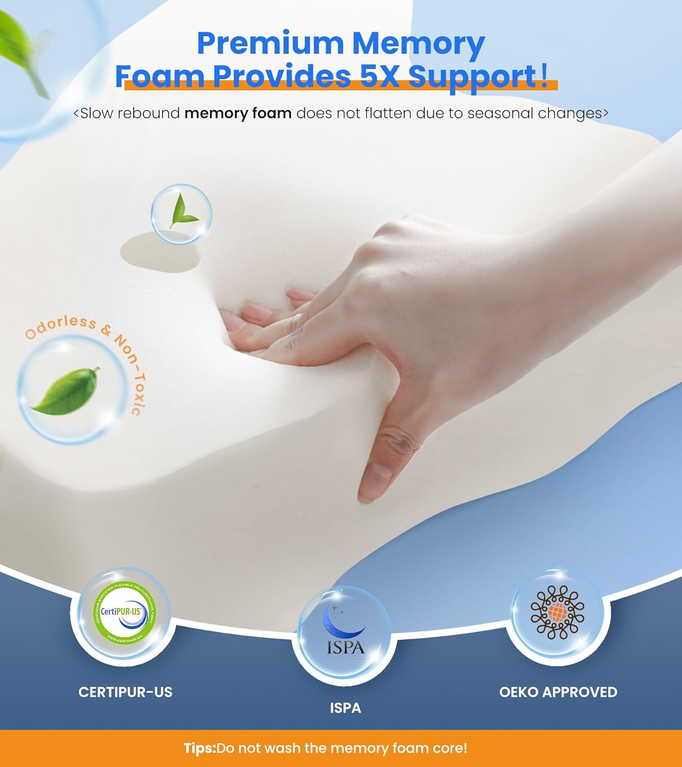 Ultra Pain Relief Cooling Pillow
