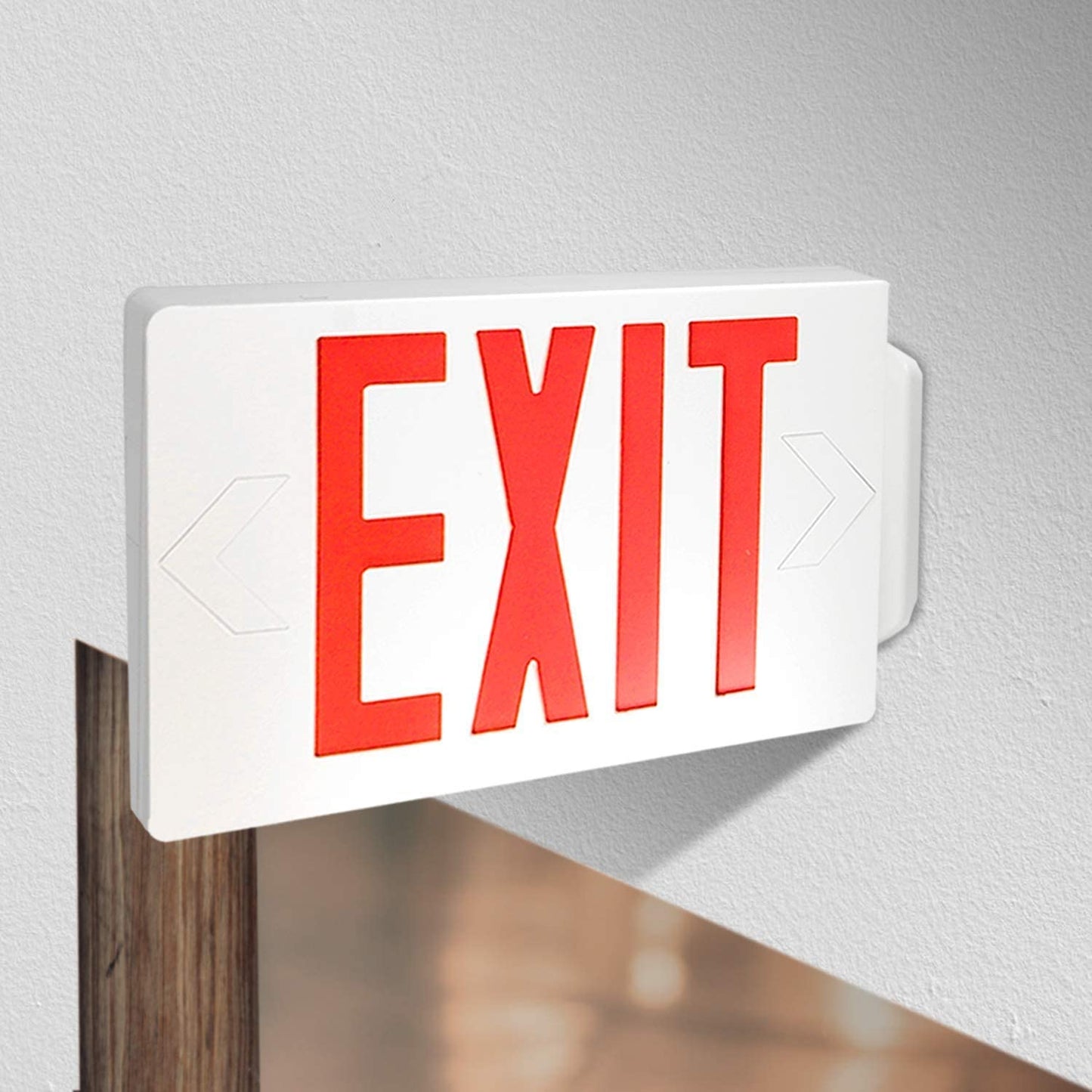 Powerful LED Emergency Safety Exit Lights 2 Pack - Westfield Retailers