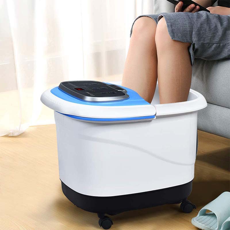 Shiatsu Foot Spa Bath Massager with Motorized Shiatsu Massage Balls and Adjustable Water Jets