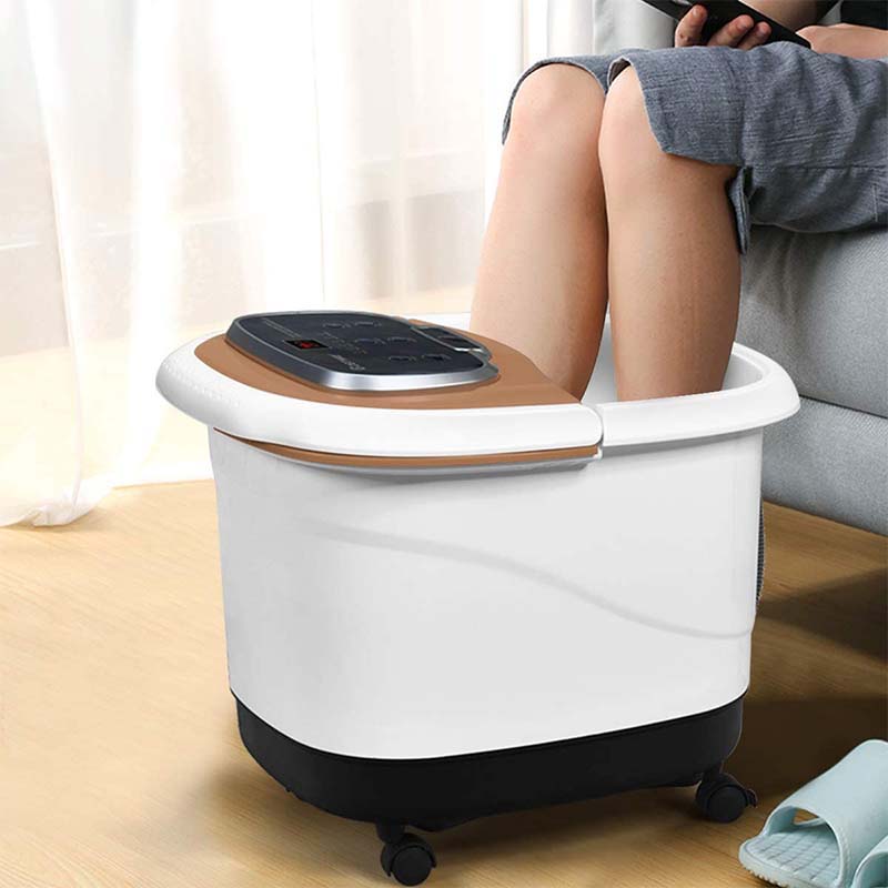 Shiatsu Foot Spa Bath Massager with Motorized Shiatsu Massage Balls and Adjustable Water Jets