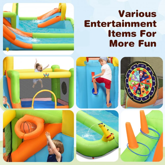 Inflatable Castle Kids Outdoor Water Slides Bounce House