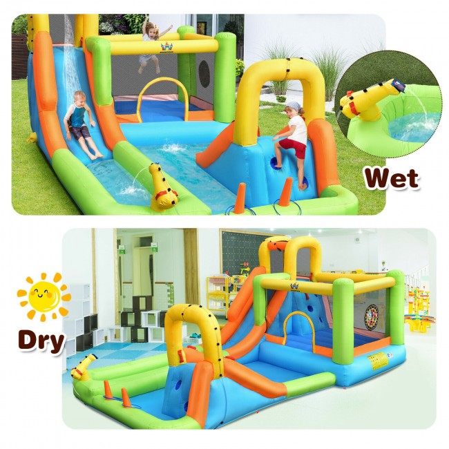 Inflatable Castle Kids Outdoor Water Slides Bounce House