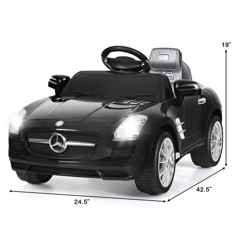 Licensed Mercedes Benz SLS 6V Electric Kids Ride On Car with Remote Control MP3