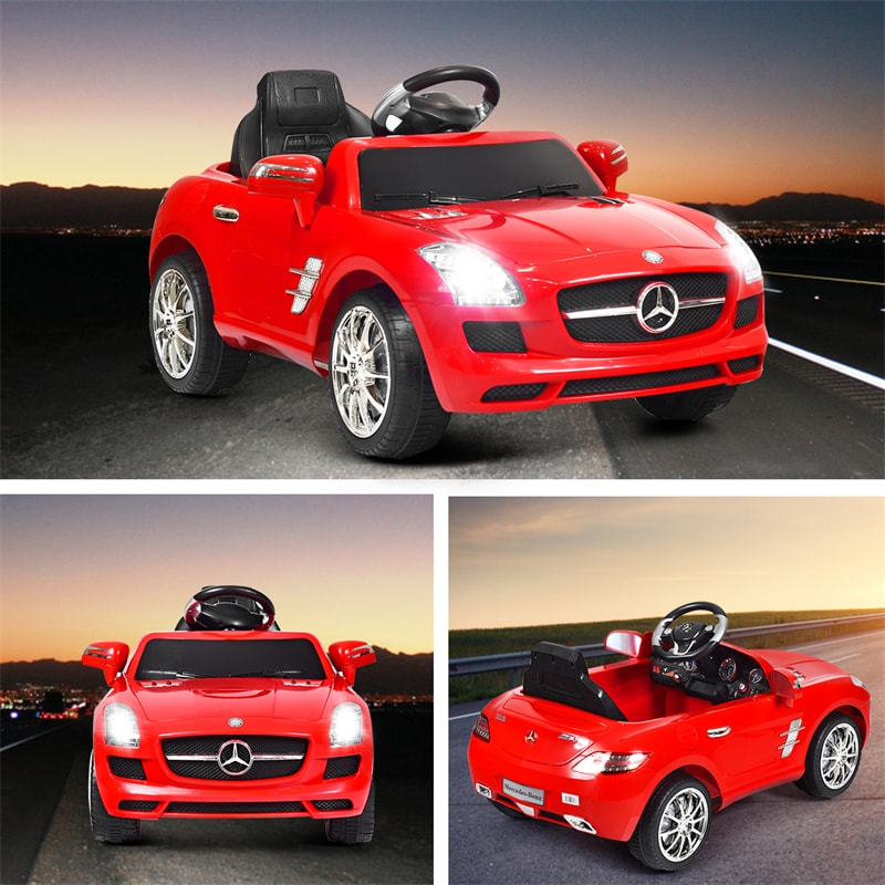 Licensed Mercedes Benz SLS 6V Electric Kids Ride On Car with Remote Control MP3