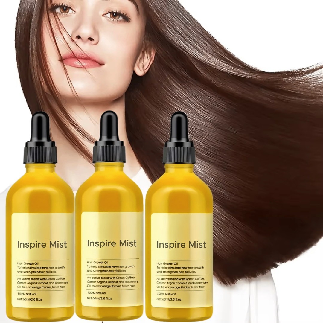 InspireMist™ Organic Natural Hair Restoration and Growth Oil