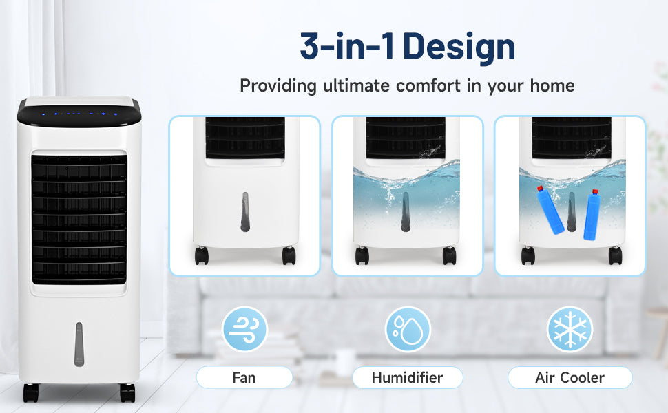 EvapoAir Ultra - Best Portable Air Cooling Unit(Windowless)