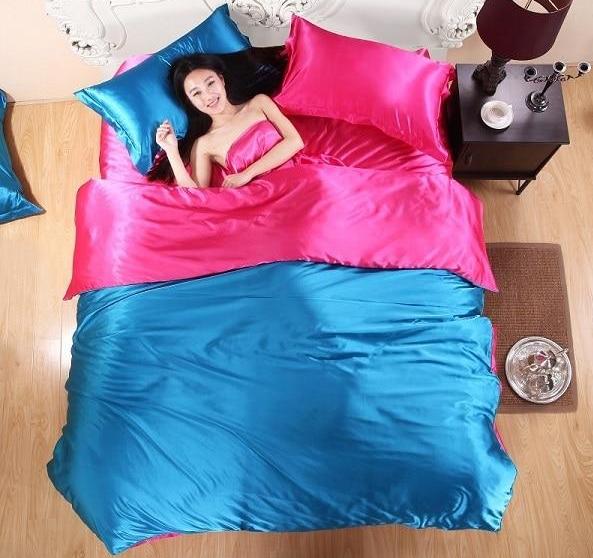 Original Pure Satin Silk Bedding Set (Polyester Satin Silk) - Westfield Retailers