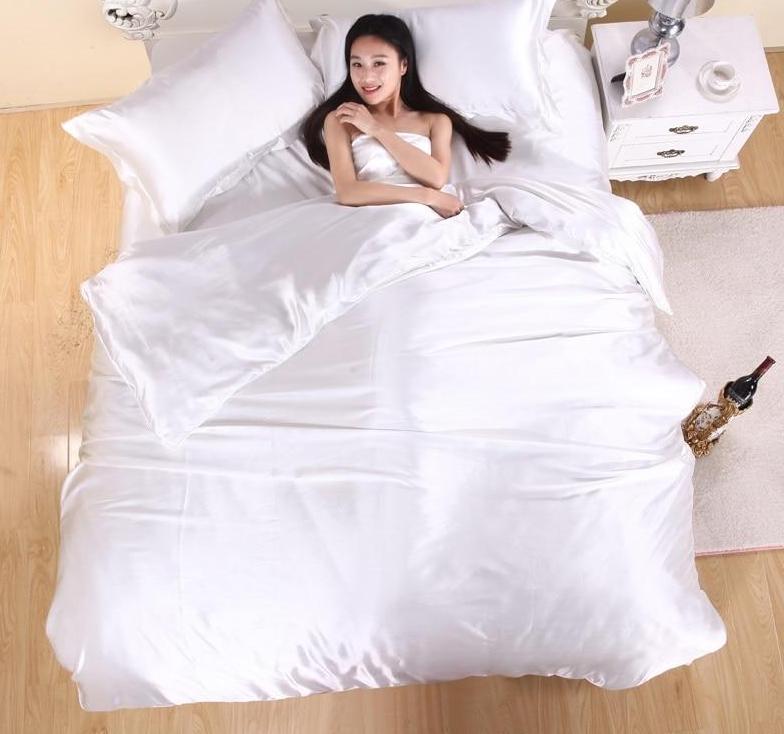 Original Pure Satin Silk Bedding Set (Polyester Satin Silk) - Westfield Retailers