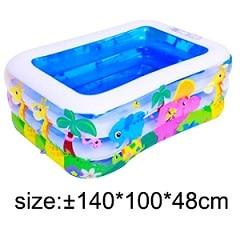 Inflatable Blow Up Above Ground Plastic Swimming Pool - Westfield Retailers