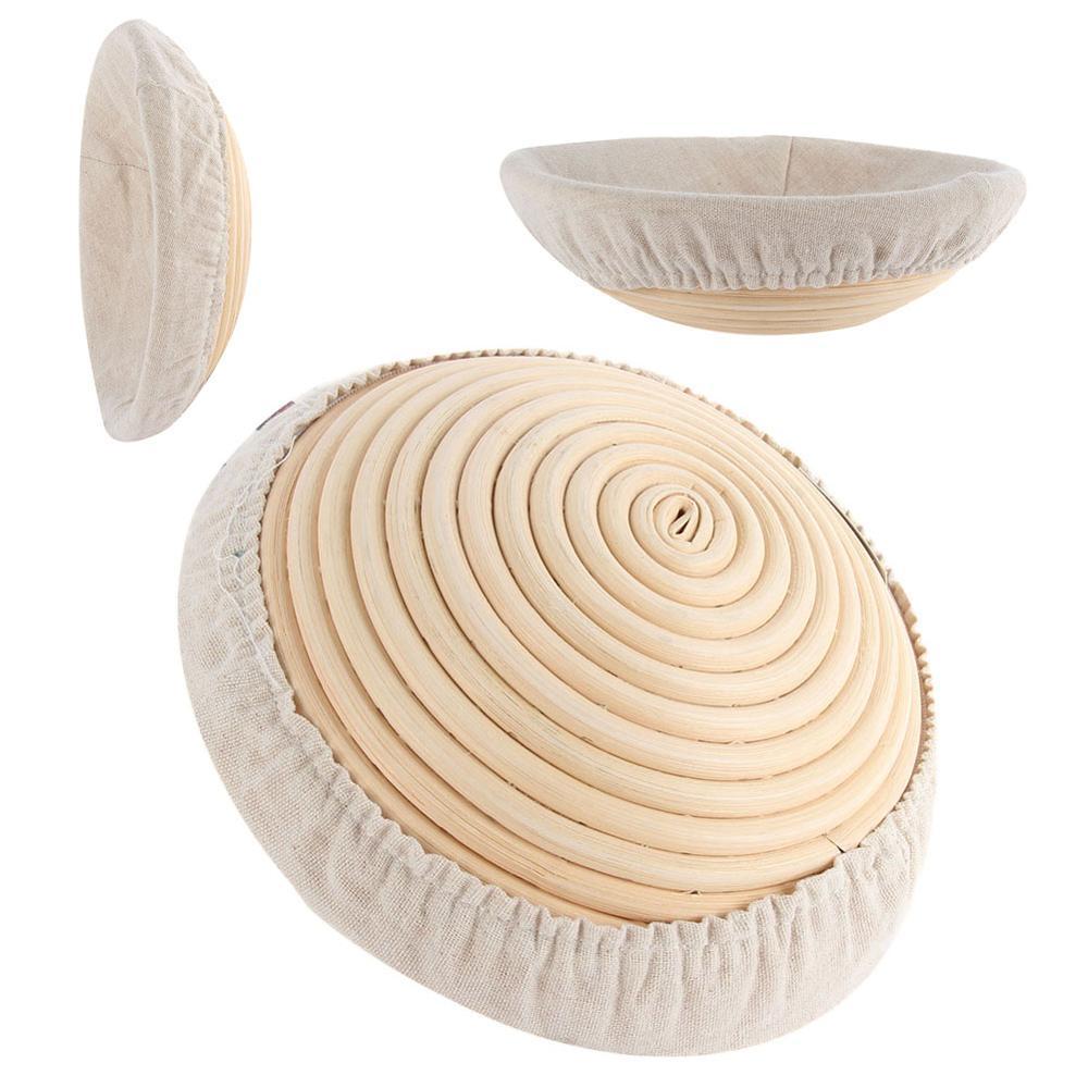 Round Banneton Bread Proofing Basket Bowl - Westfield Retailers