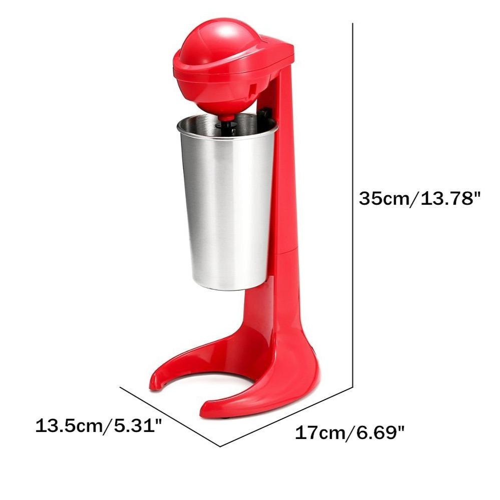 Portable Compact Electric Milkshake Maker / Mixer Machine - Westfield Retailers