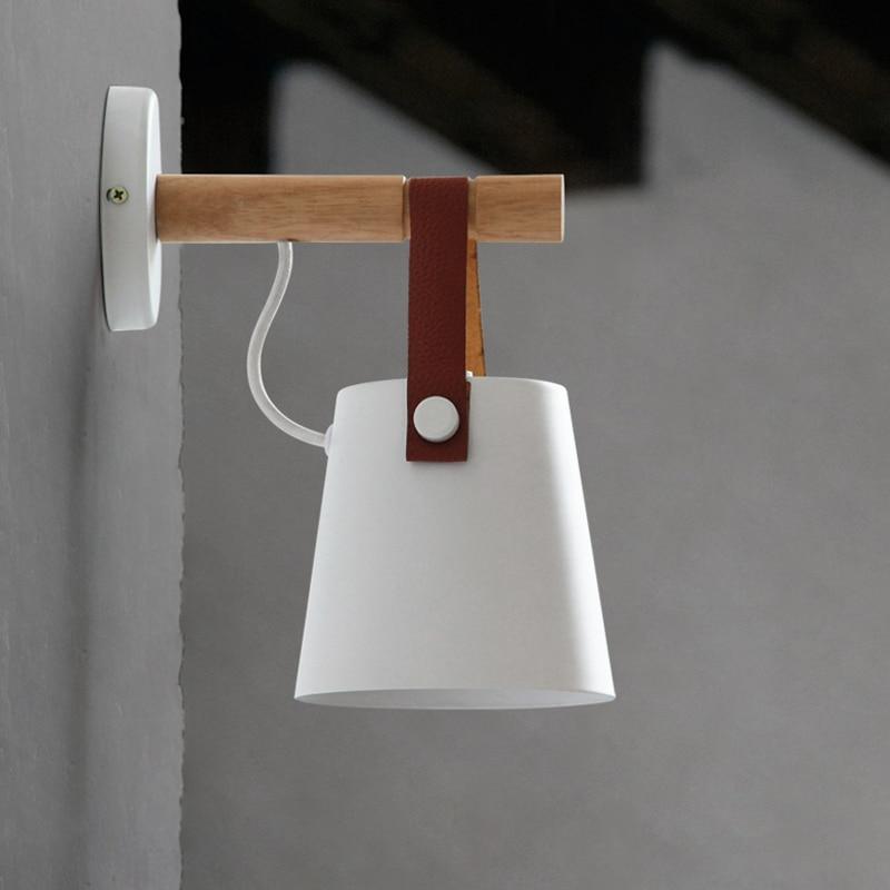 Nordic Wooden Hanging Wall Lamp - Westfield Retailers