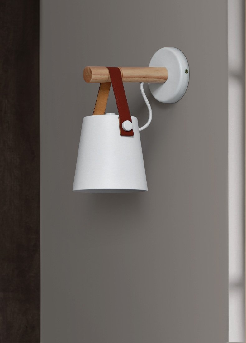 Nordic Wooden Hanging Wall Lamp - Westfield Retailers