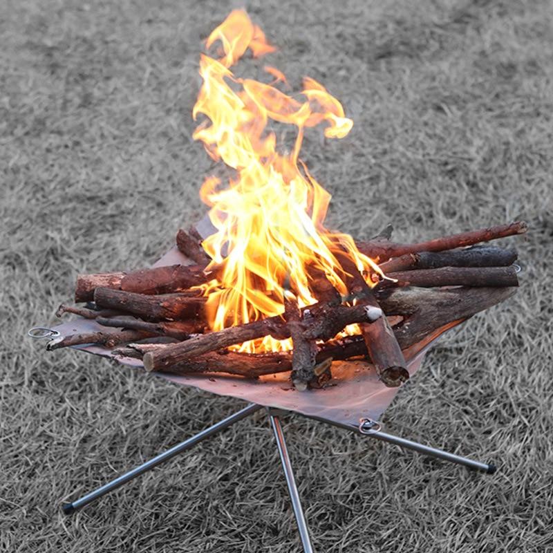 Portable Camping Bonfire Fire Ring Pit - Westfield Retailers