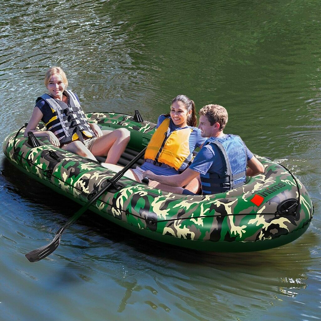 Large Spacious Inflatable Blow Up Fishing Boat - Westfield Retailers