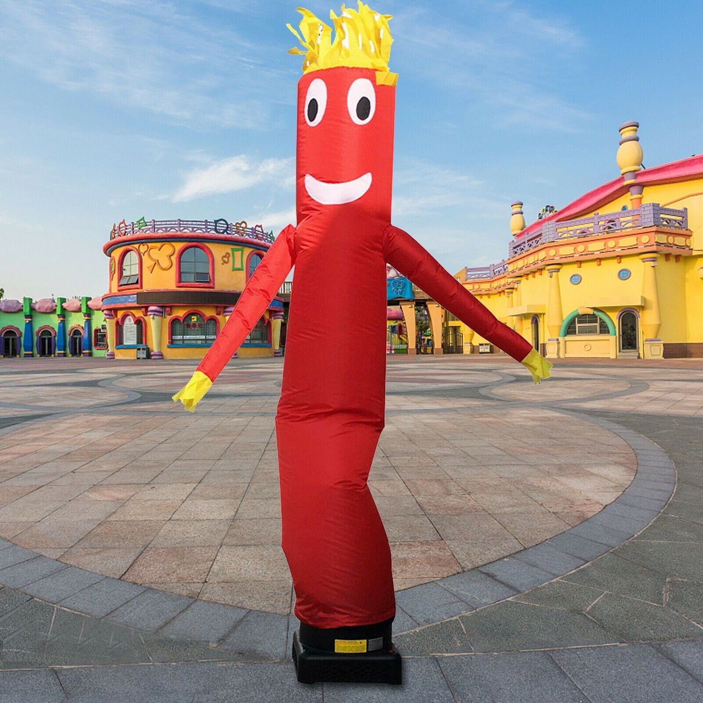 Inflatable Wacky Wavy Arm Flailing Air Dancer Tube Man 10 Ft - Westfield Retailers