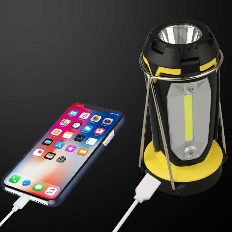 Powerful LED Rechargeable Solar Outdoor Camping Lantern Light - Westfield Retailers