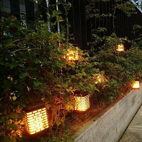 Outdoor Hanging Solar Powered LED Lanterns 6" - Westfield Retailers
