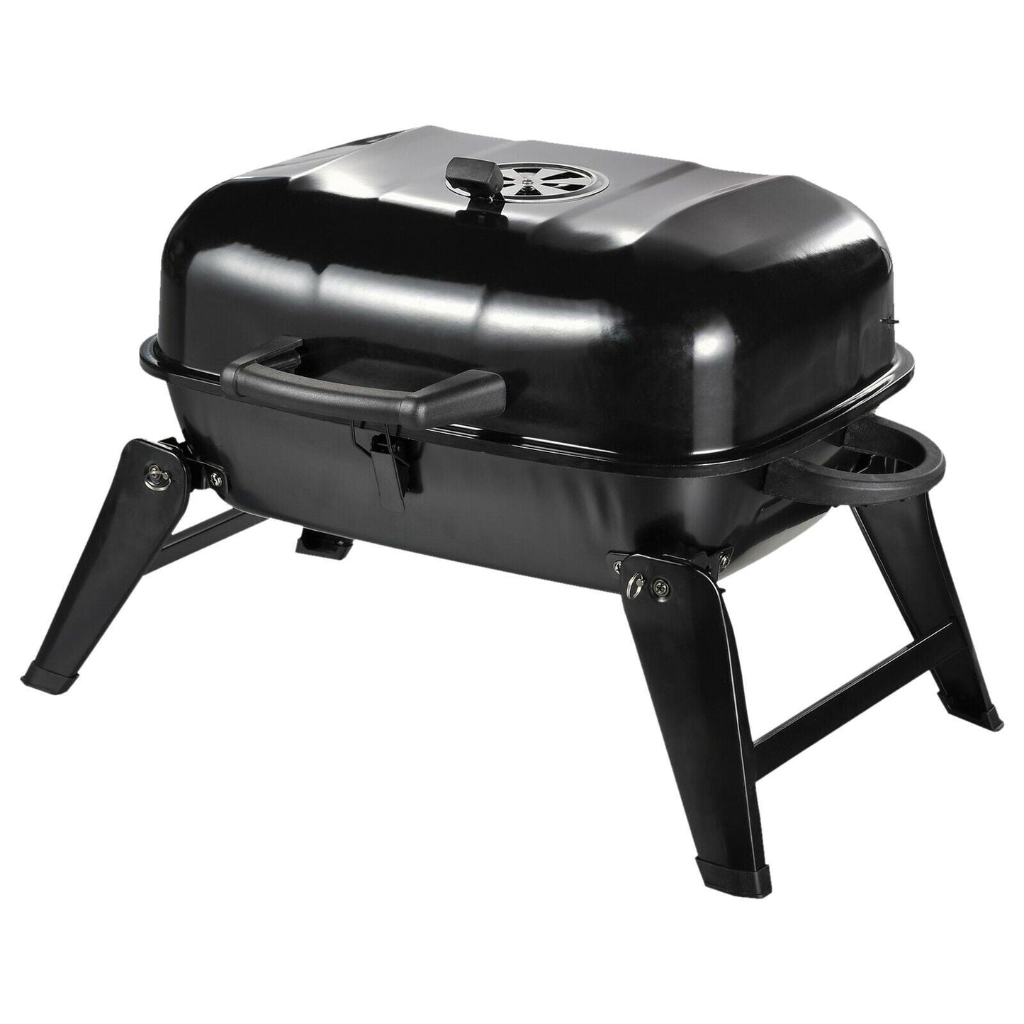 Portable Compact Outdoor Tabletop Backyard Charcoal BBQ Grill - Westfield Retailers