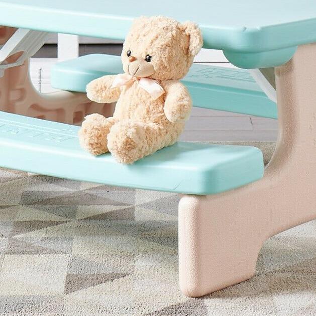 Large Kids Outdoor Plastic Picnic Bench Table - Westfield Retailers