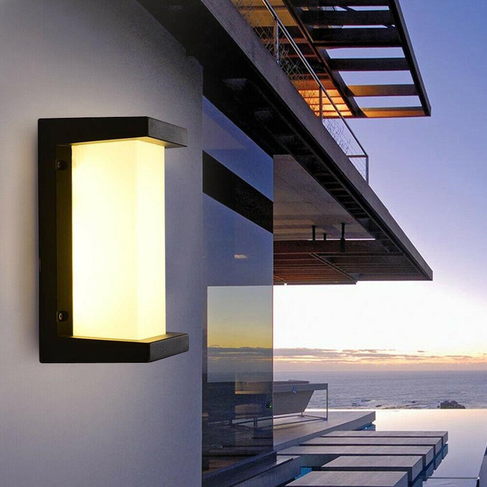 Modern Wall Mounted Outdoor LED Light Fixture - Westfield Retailers
