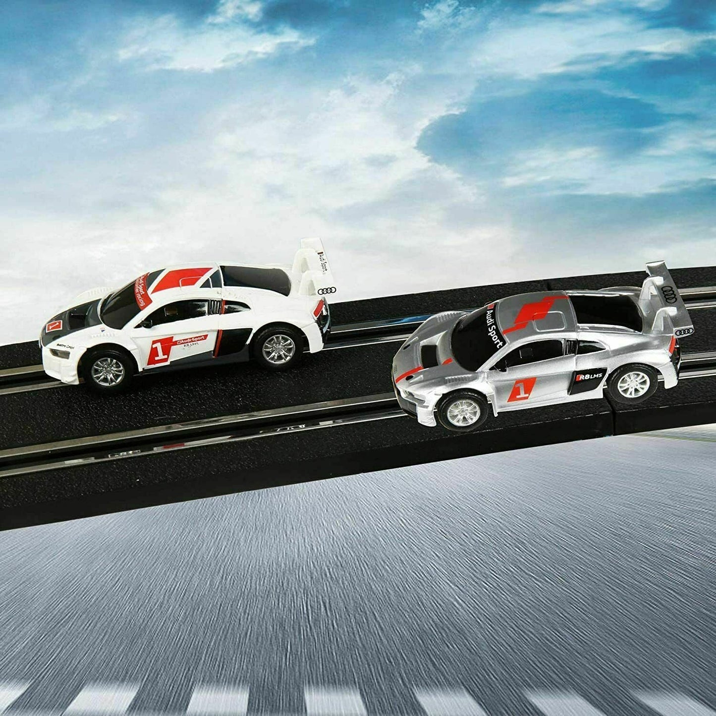 Kids Electric Slot Toy Race Car Track Set 20 Ft - Westfield Retailers