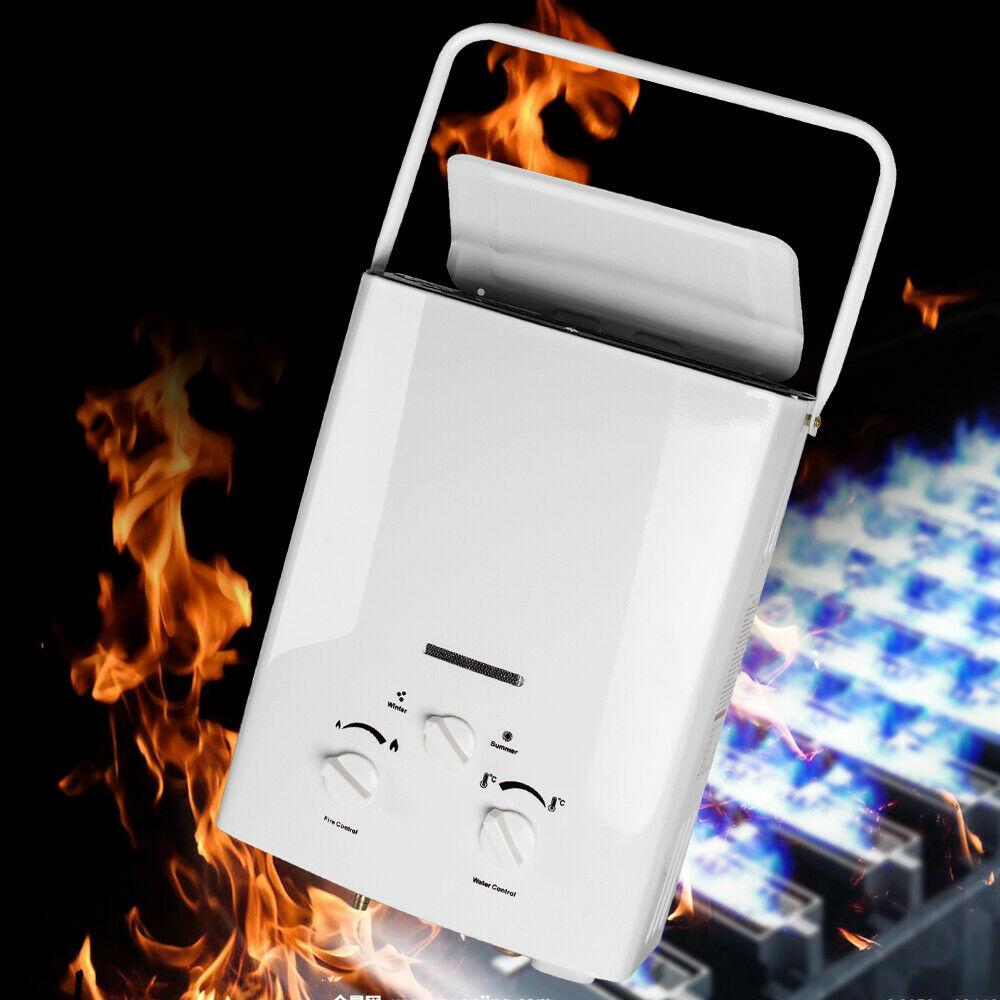 Instant Gas Powered On Demand Tankless Hot Water Heater W/ Shower Head - Westfield Retailers