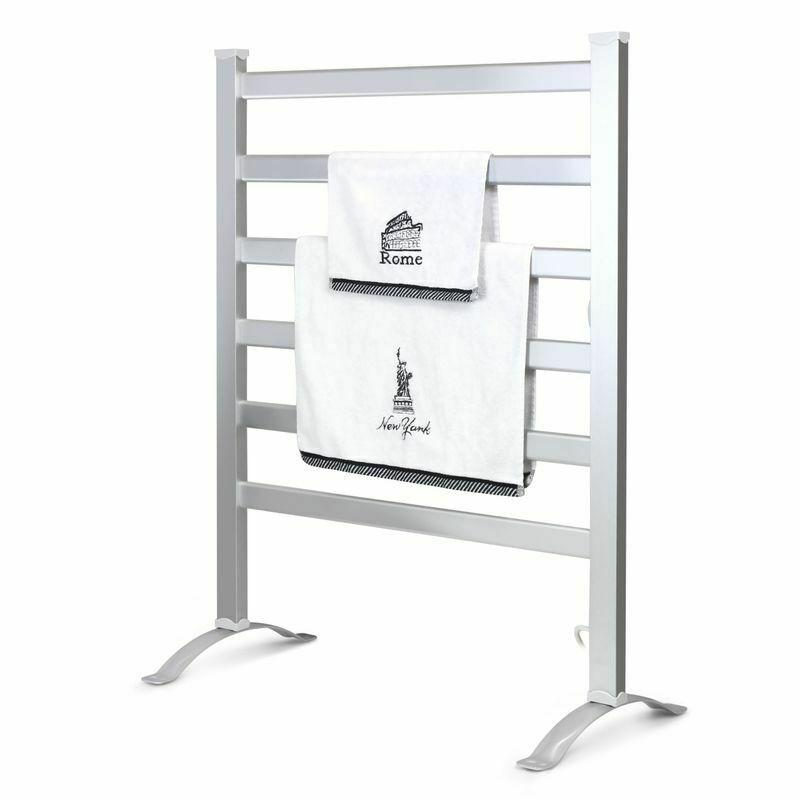 Freestanding Compact Electric Heated Towel Warmer Drying Rack - Westfield Retailers