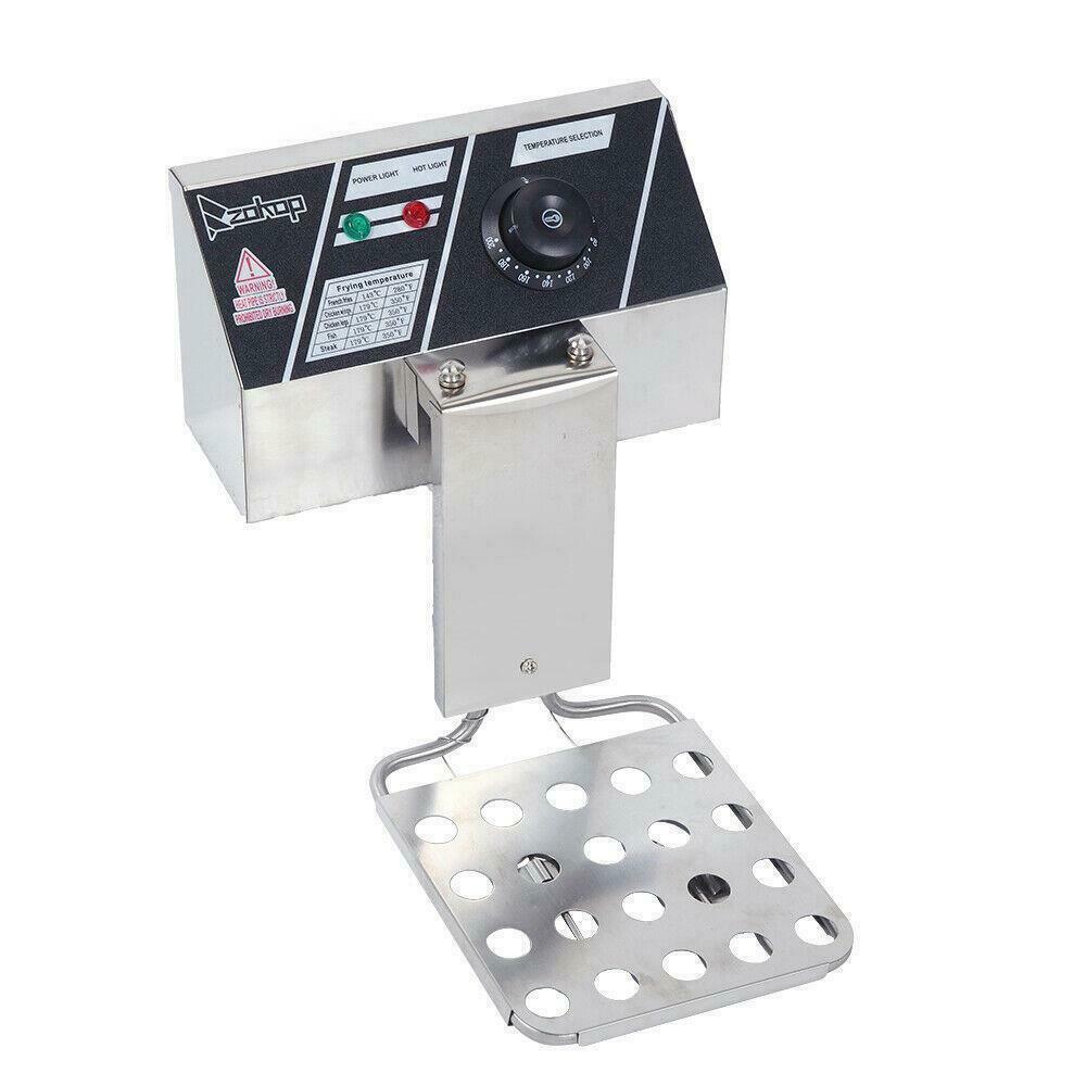 Powerful Electric Countertop Double Deep Oil Fryer With Basket - Westfield Retailers