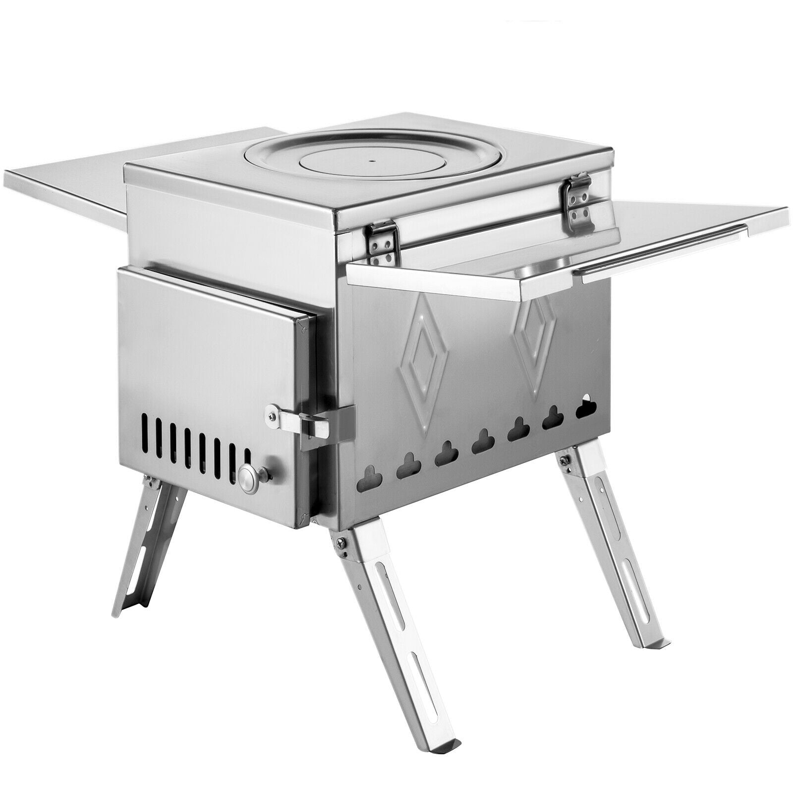 Small Outdoor Freestanding Portable Wood Burning Stove - Westfield Retailers
