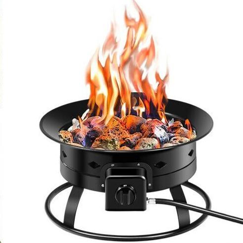 Portable Compact Outdoor Propane Gas Fire Pit 58,000 BTU - Westfield Retailers