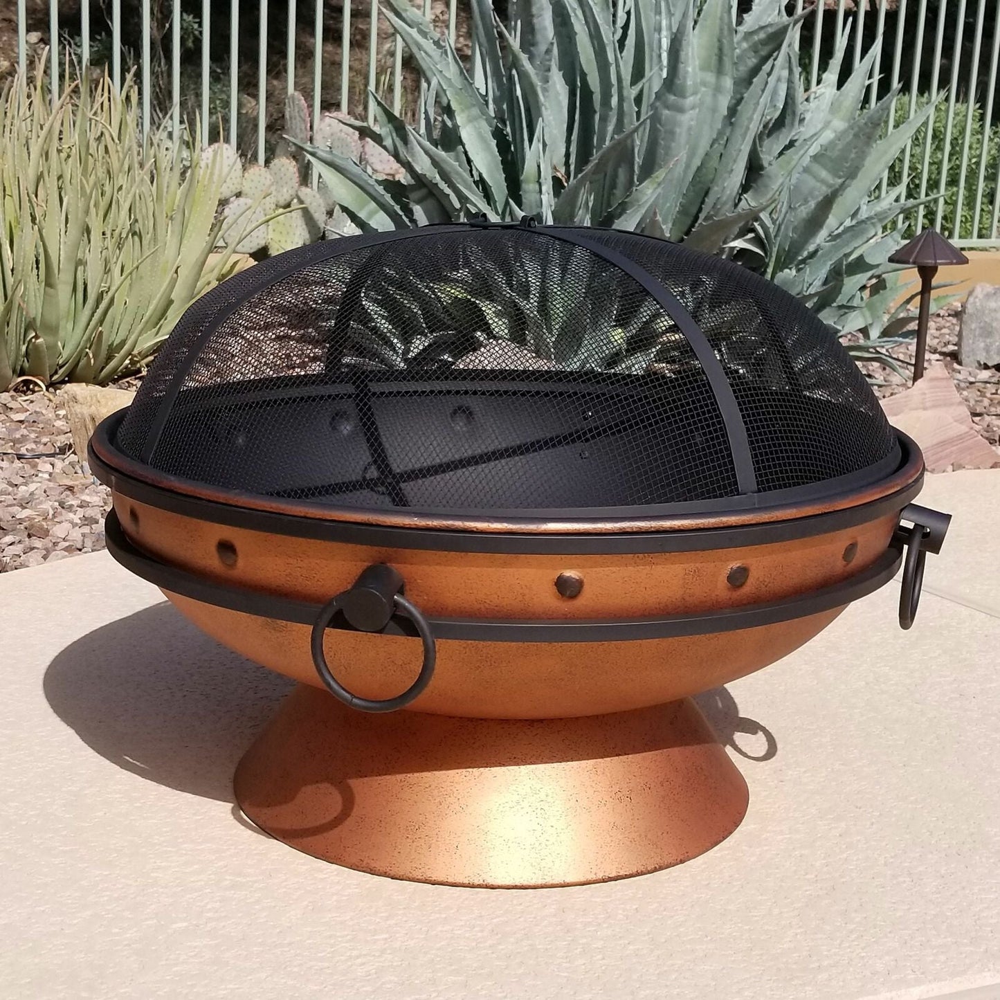 Large Compact Tabletop Fire Pit Bowl - Westfield Retailers