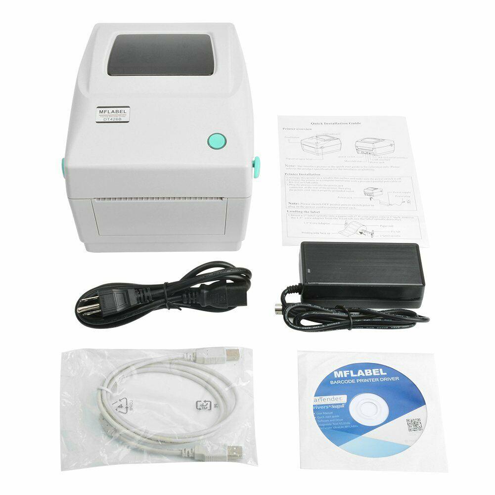 Portable Compact Thermal Postage Mailing Shipping Label Printer 4" x 6" - Westfield Retailers