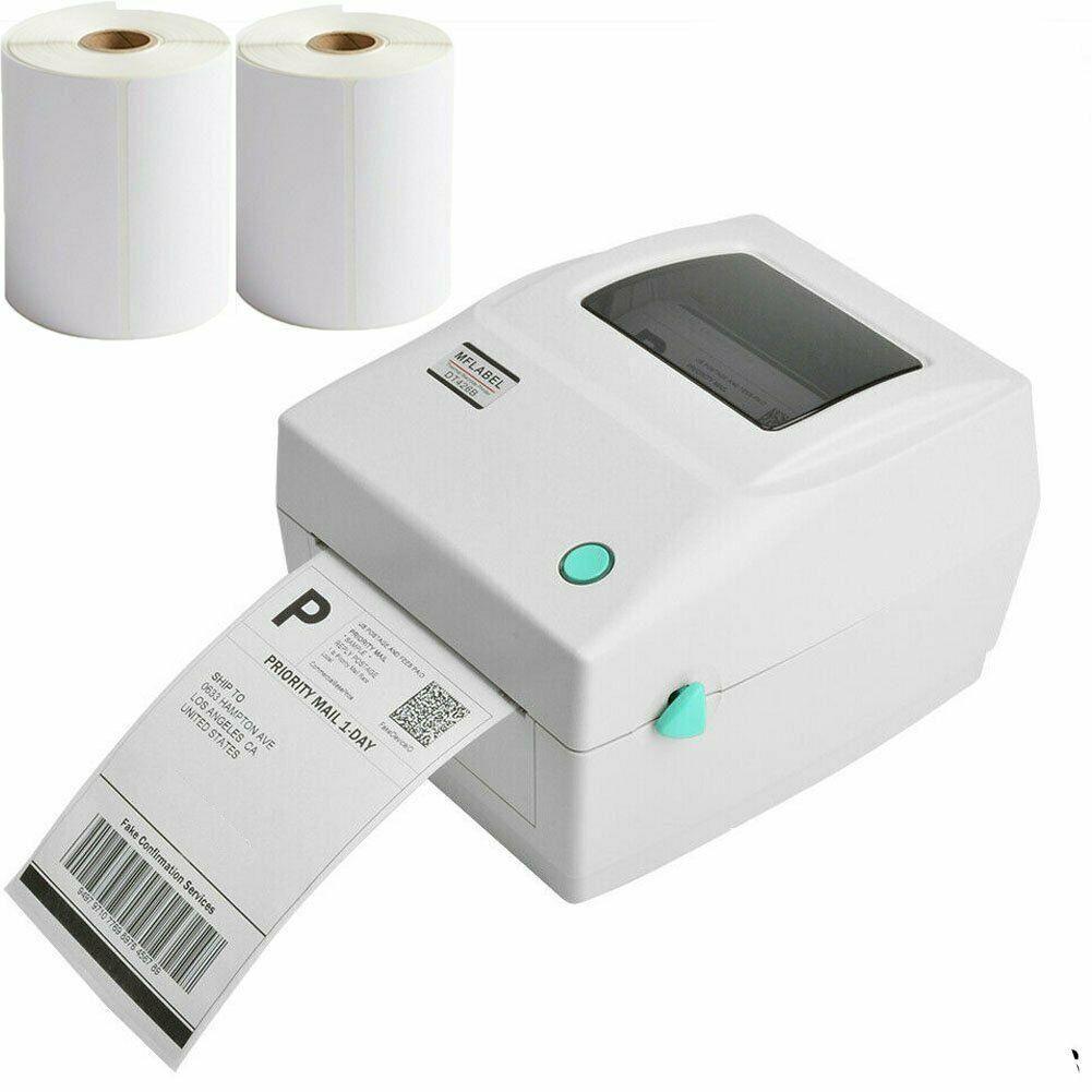 Portable Compact Thermal Postage Mailing Shipping Label Printer 4" x 6" - Westfield Retailers
